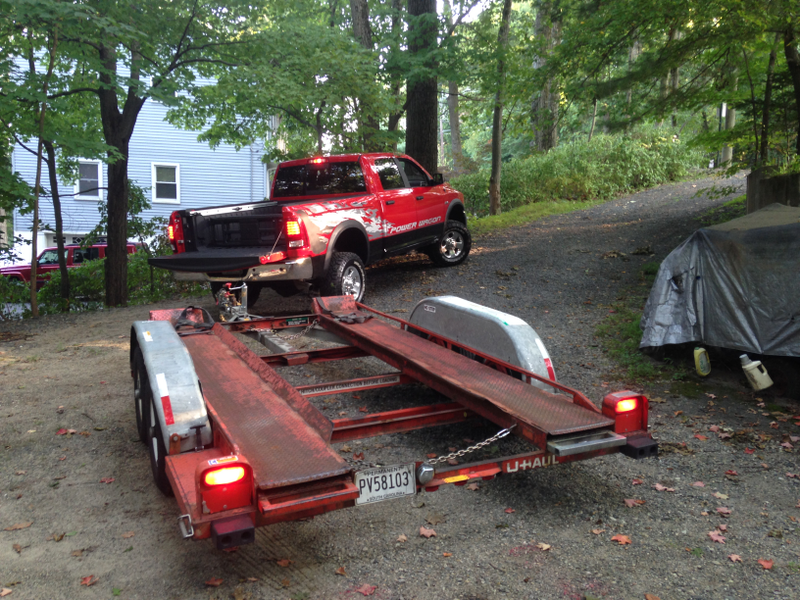 Illustration for article titled How To Tow A Project Car From An Impossible Place: The 7-Hour Saga